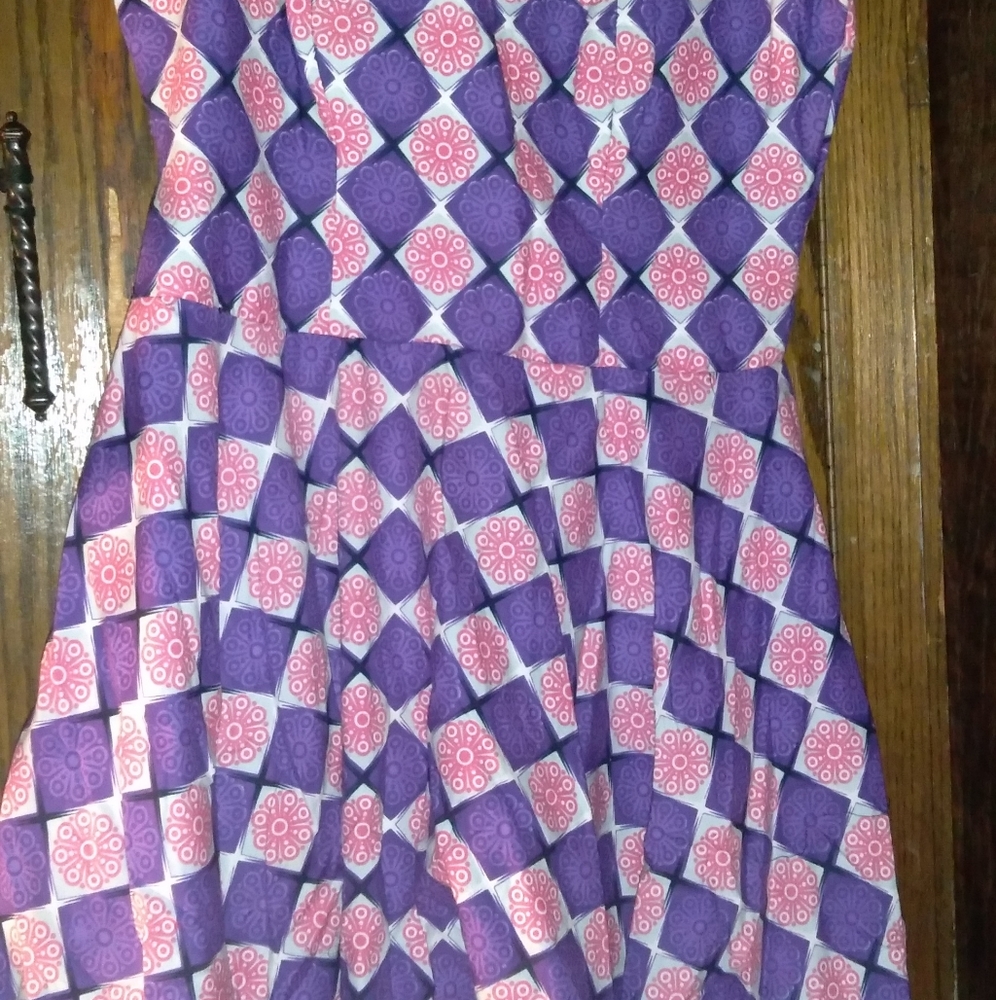 African print dress